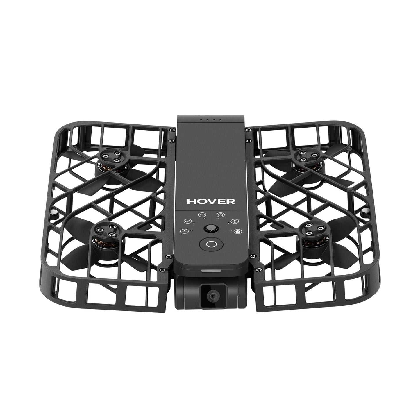 a mini drone with camera black